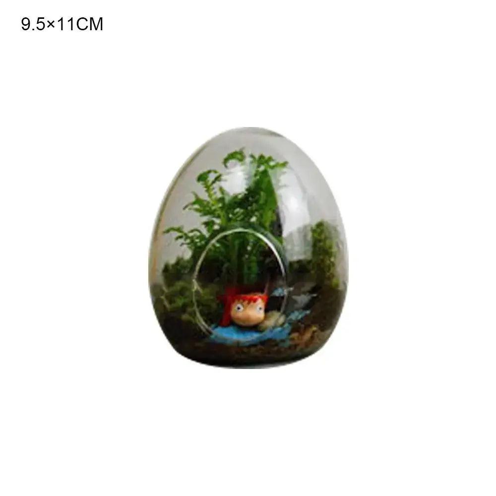Glass Egg Terrarium Vase