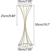 Gold Iron Vase Pedestal - 2PCS