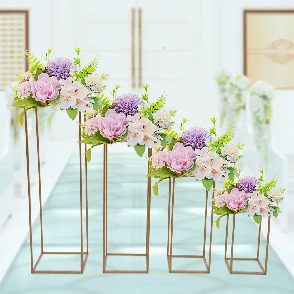 Gold Wedding Vase Stand