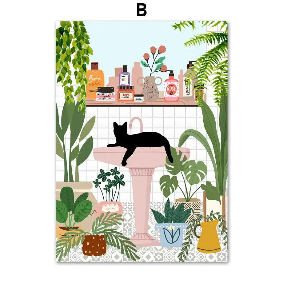 Botanical Green Plant Set