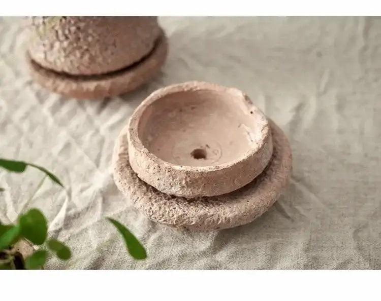 Terracotta Ceramic Vase Set