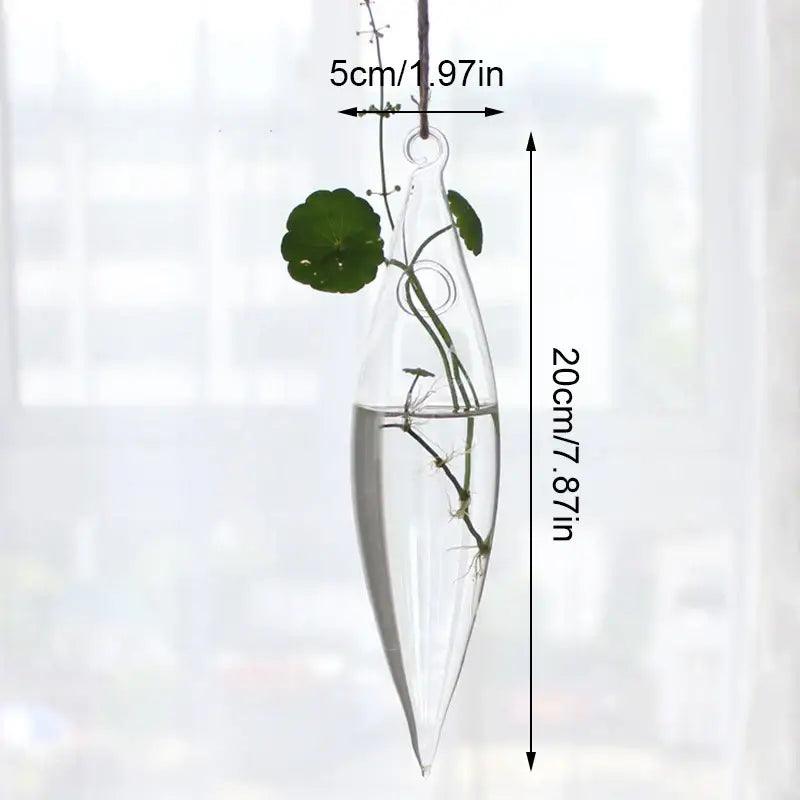 Clear Glass Angel Vase