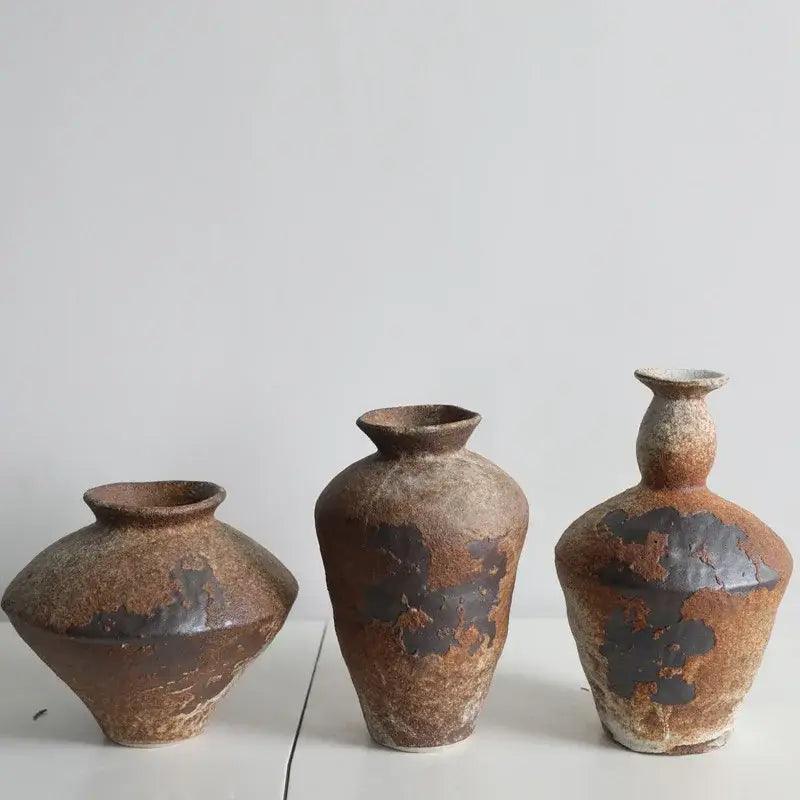 Brown Zen Ceramic Vase