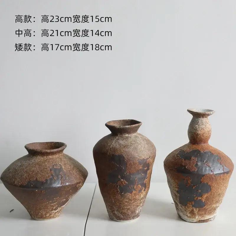 Brown Zen Ceramic Vase
