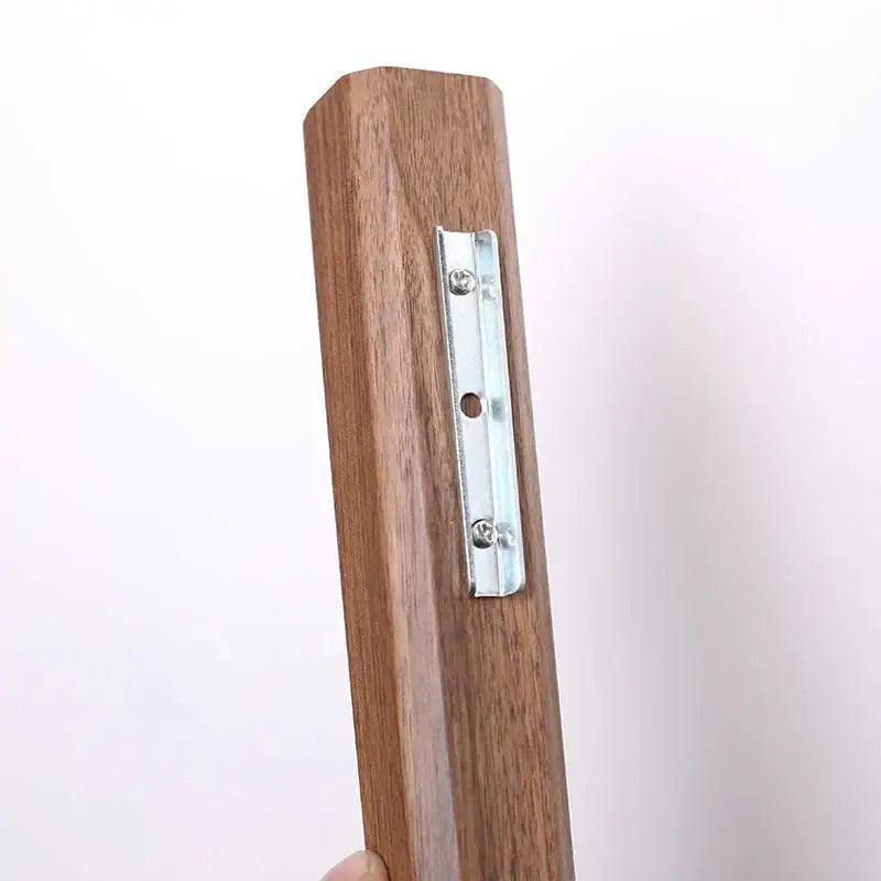 Dark Wood Wall Vase