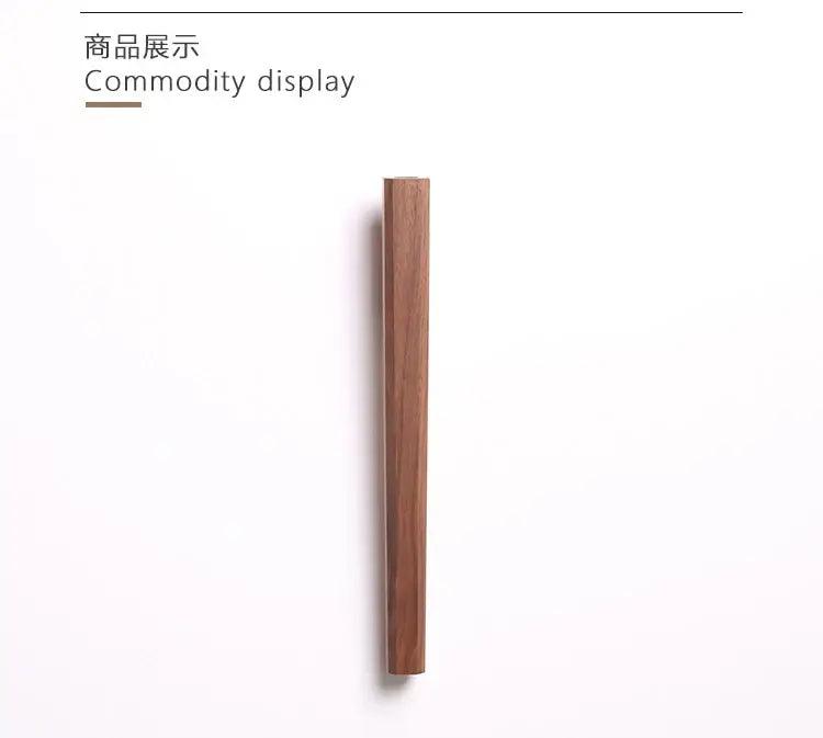 Dark Wood Wall Vase
