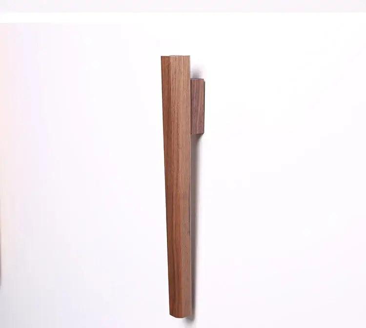 Dark Wood Wall Vase