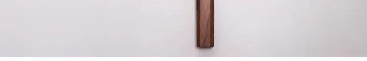 Dark Wood Wall Vase