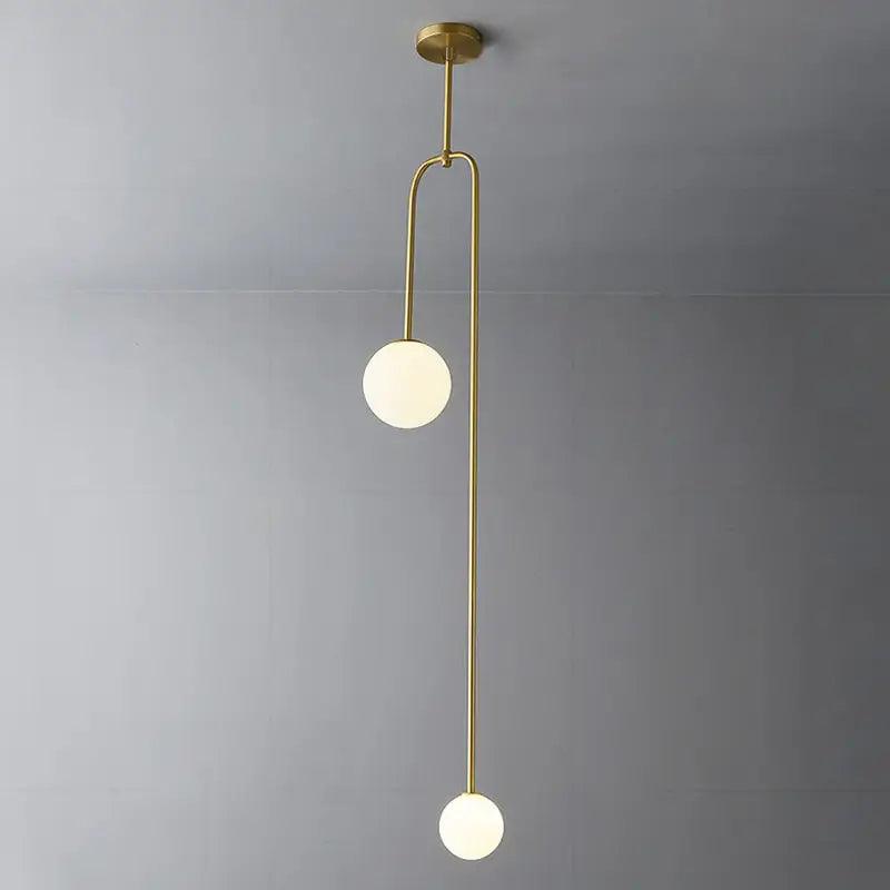 Black Frosted Glass Pendant