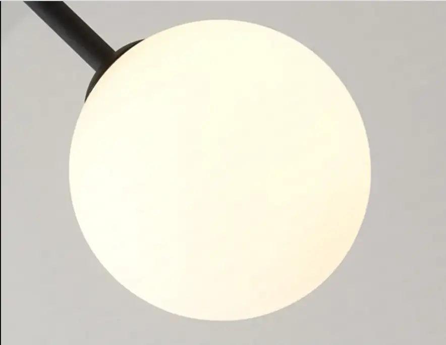 Black Frosted Glass Pendant
