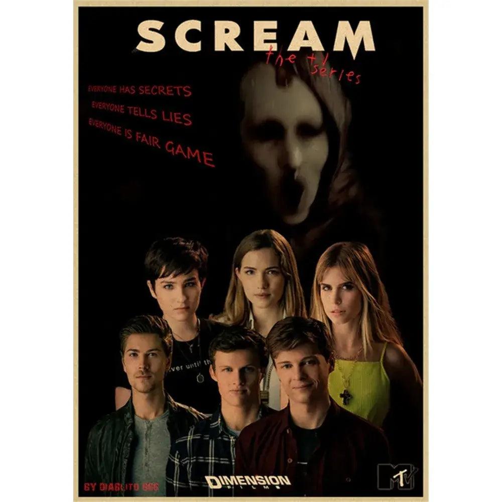 Horror Movie Wall Art