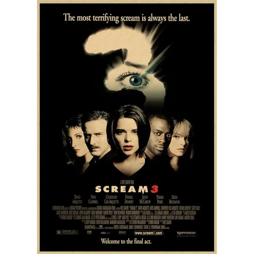 Horror Movie Wall Art