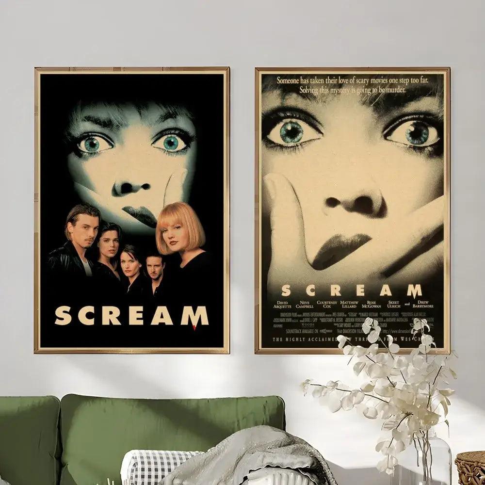 Horror Movie Wall Art