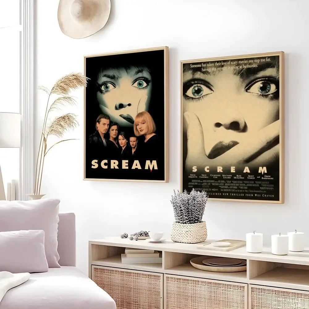 Horror Movie Wall Art