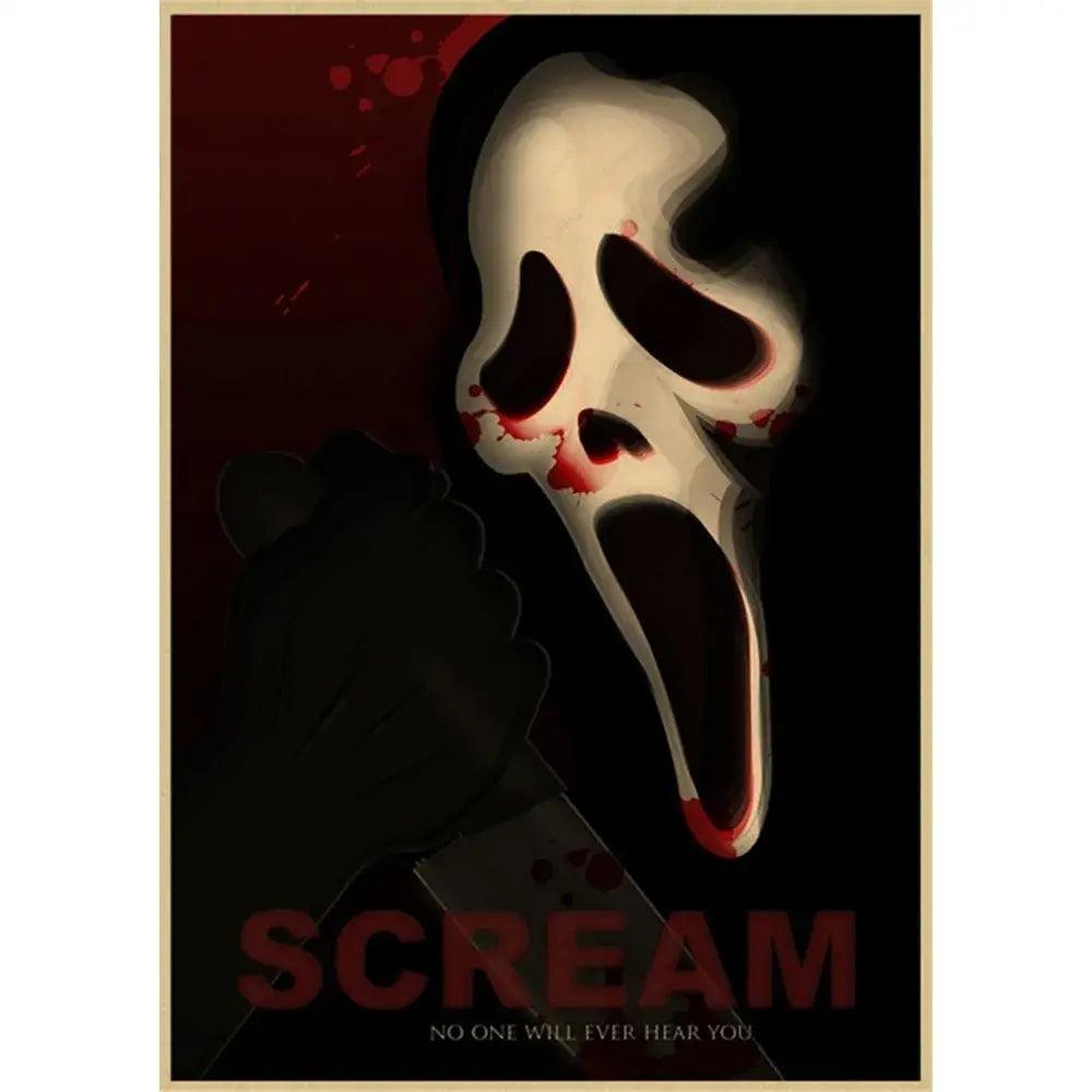 Horror Movie Wall Art