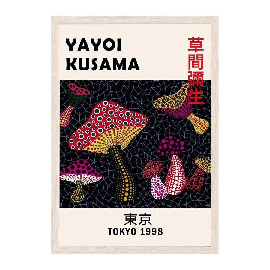 Japanese Abstract Canvas Poster