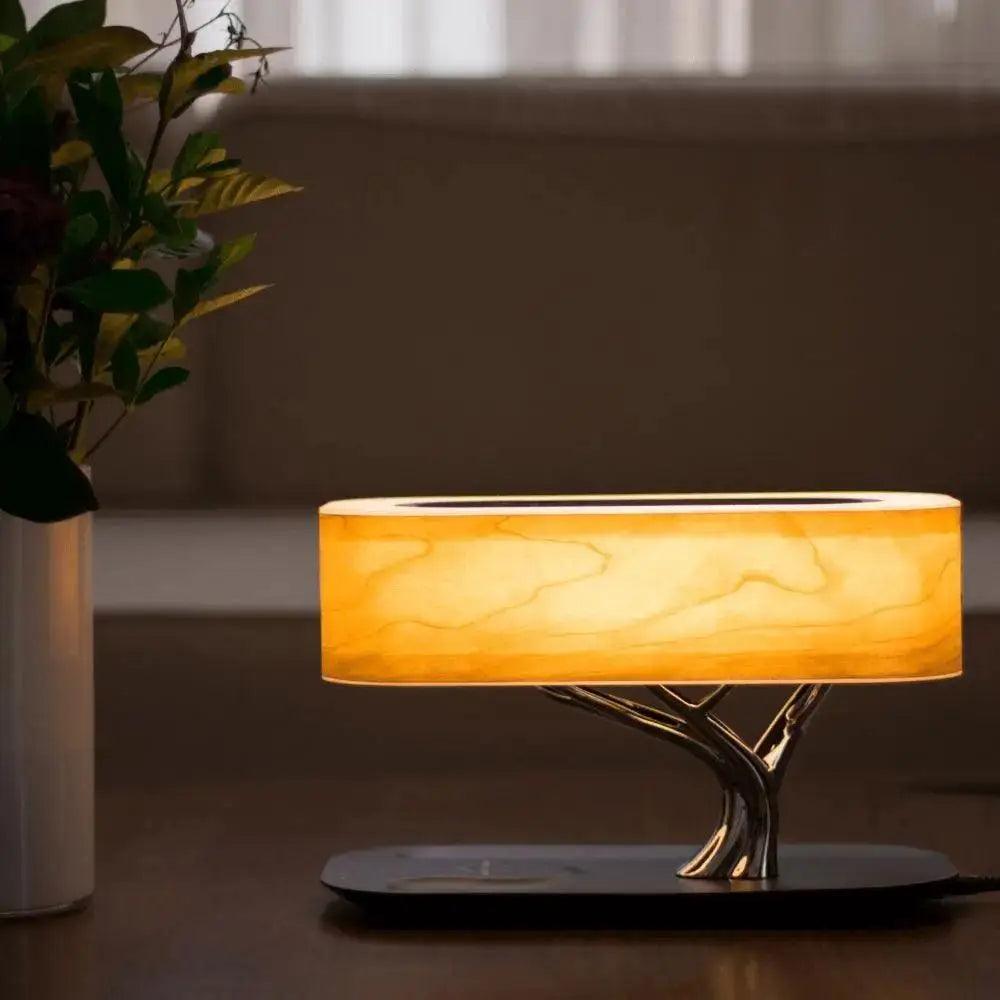 Amber Tree Table Lamp