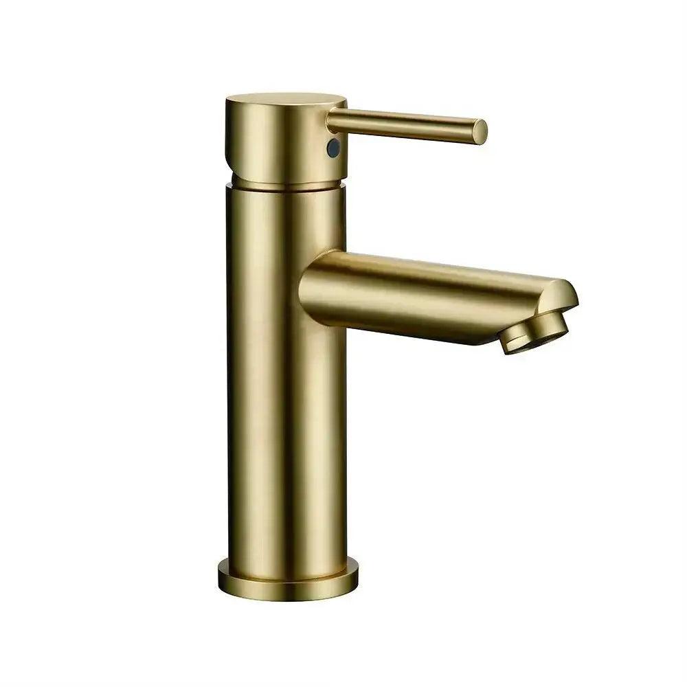 Brushed Gold Bathroom Faucet