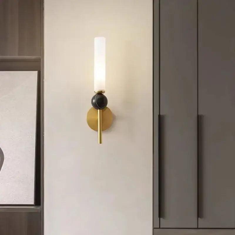 Gold Marble Bedroom Sconce