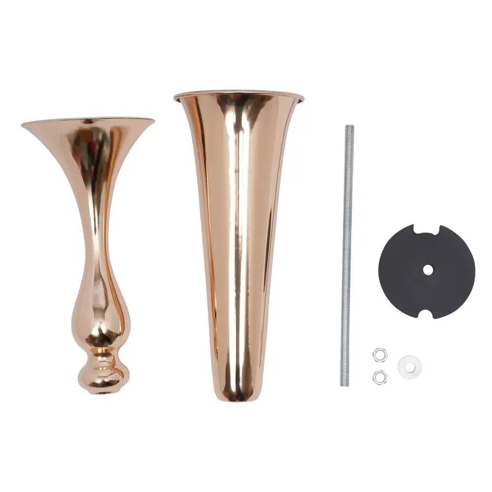 Gold Metal Vase Stand
