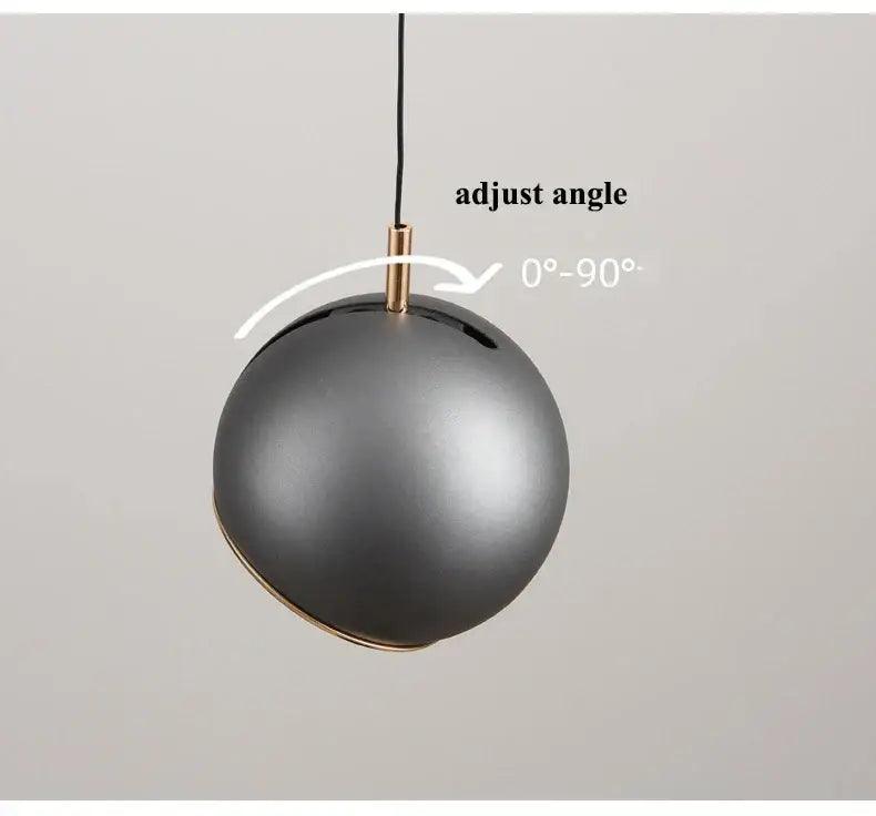 Gold Silver LED Pendant