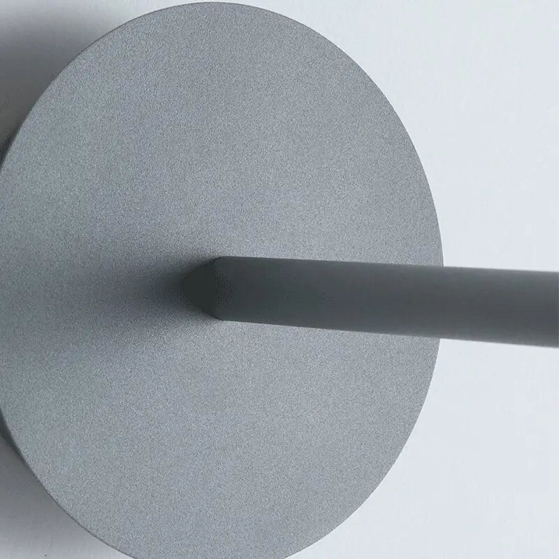 Black Disc Wall Sconce