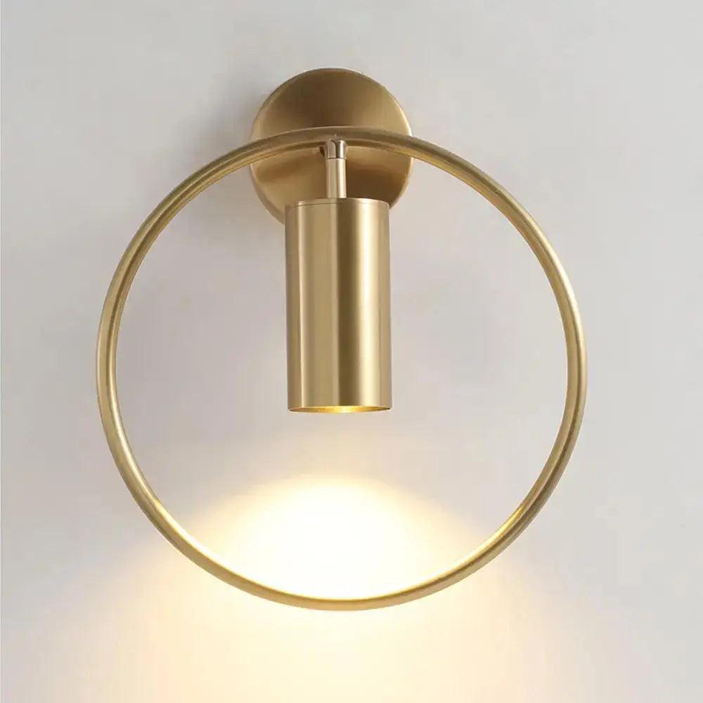 Black Gold Nordic Sconce