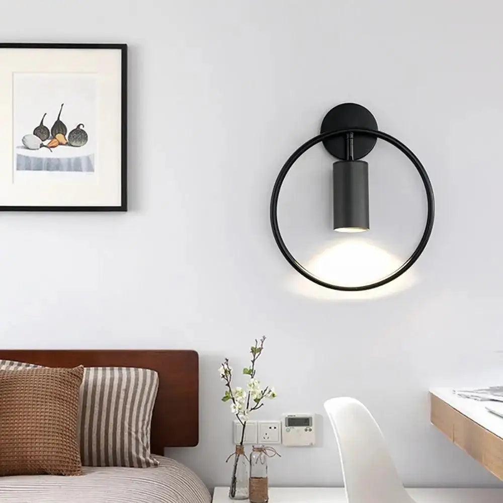 Black Gold Nordic Sconce