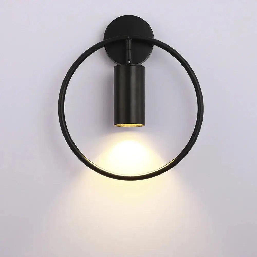 Black Gold Nordic Sconce