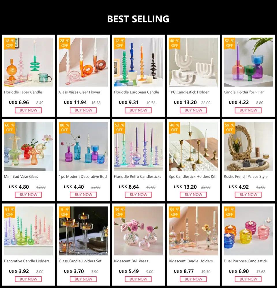 Clear Ribbed Glass Vase
