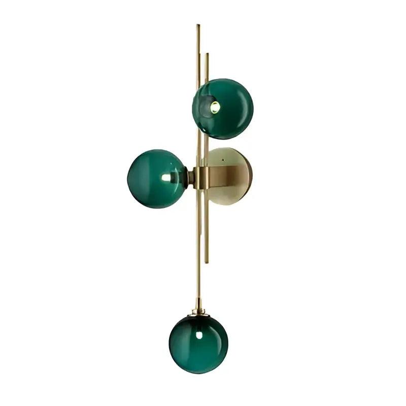 Gold Textured Glass Sconce