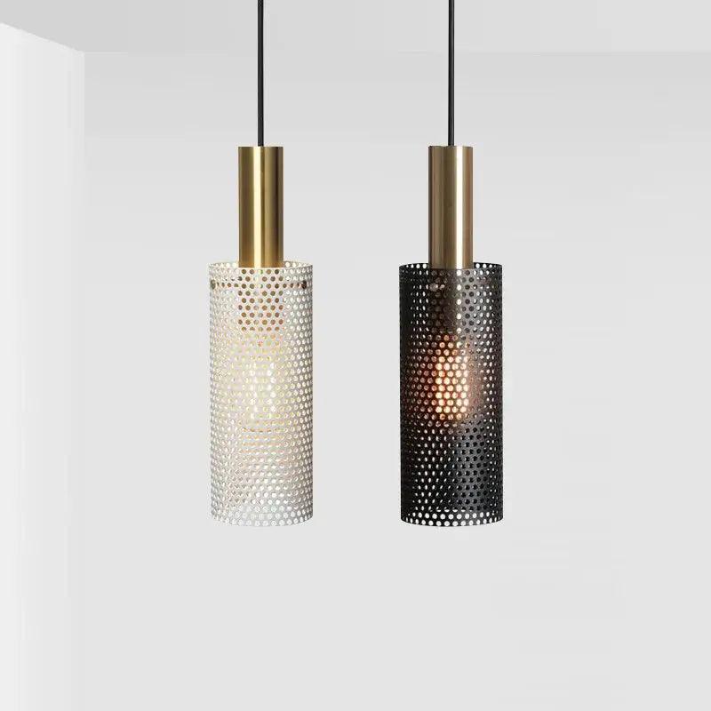 Black Metal Pendant Light