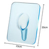 Transparent Square Wall Vase - Blue
