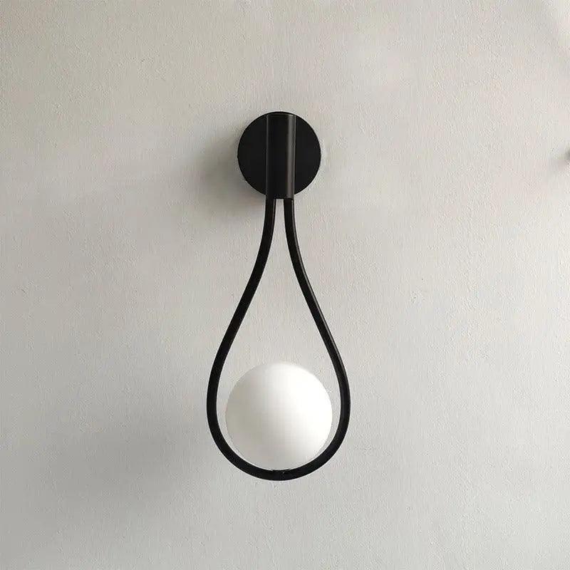Gold Teardrop Nordic Sconce