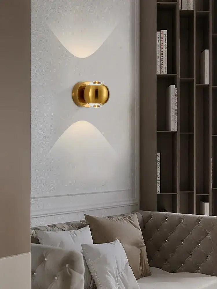 Brass Moroccan Wall Lamp