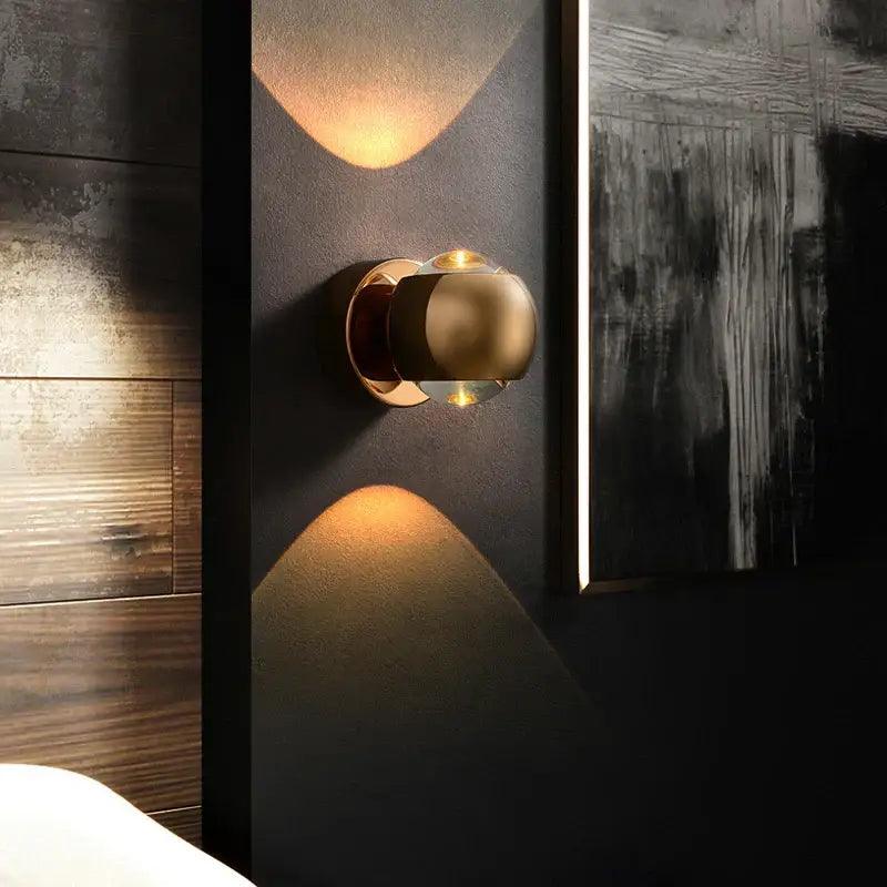 Brass Moroccan Wall Lamp