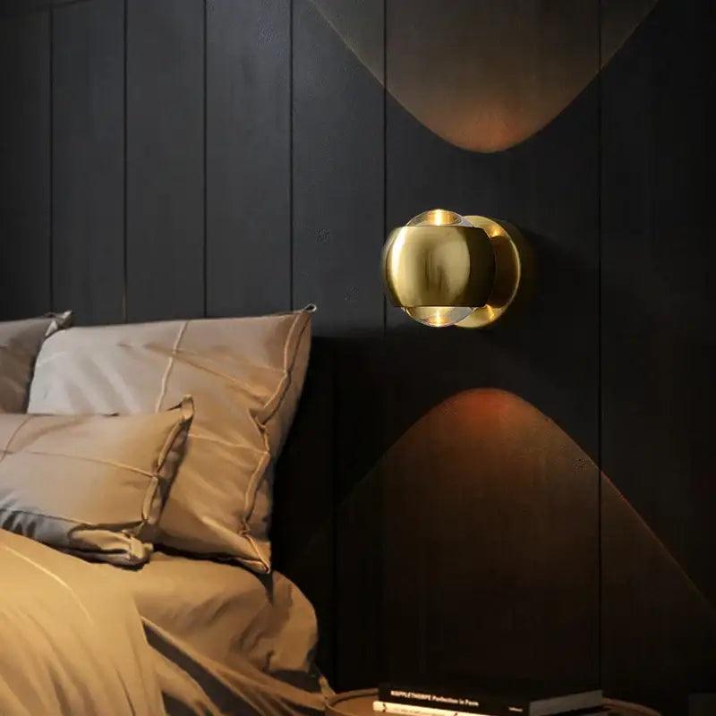 Brass Moroccan Wall Lamp