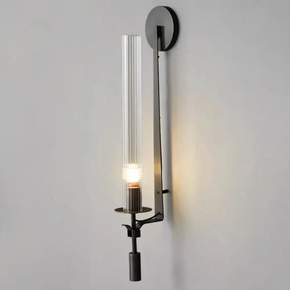 Gold Glass Wall Sconce