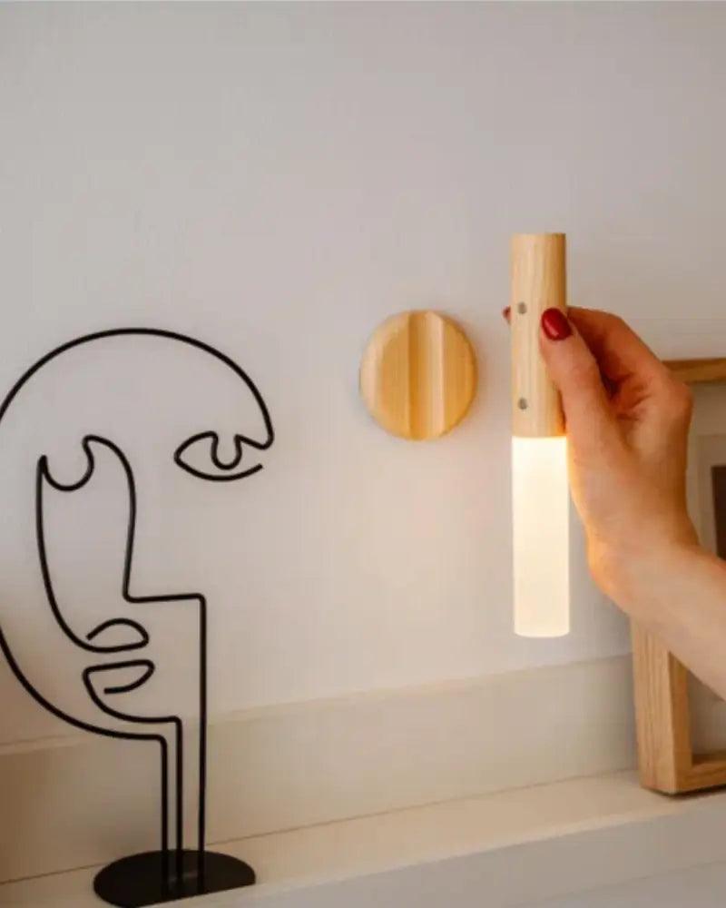 Moroccan Wood Wall Sconce