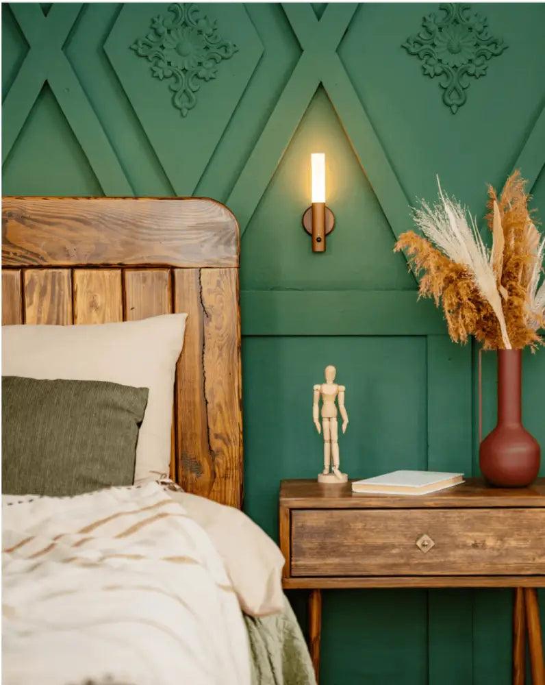 Moroccan Wood Wall Sconce