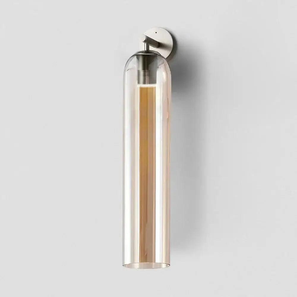 Smoked Glass Wall Sconce