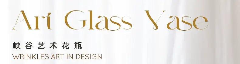 Gray Frosted Glass Vase
