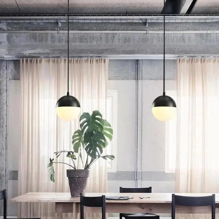 Black Industrial Kitchen Light