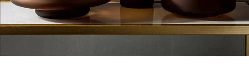 Bronze Frosted Glass Vase