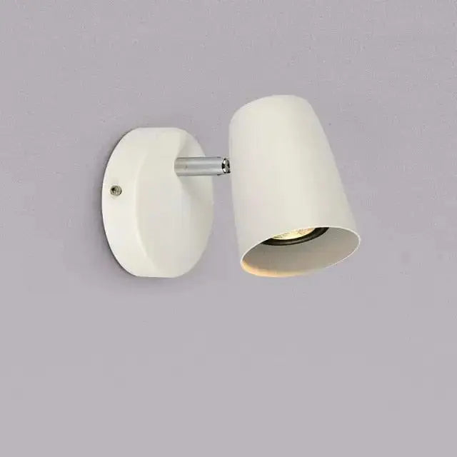 Nickel Conical Wall Spotlight