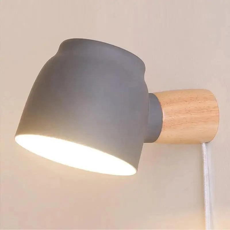 Gray Quilted Wall Sconce