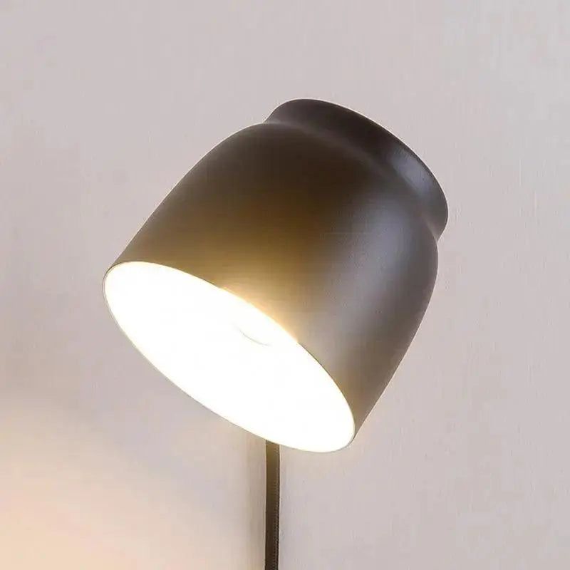 Gray Quilted Wall Sconce