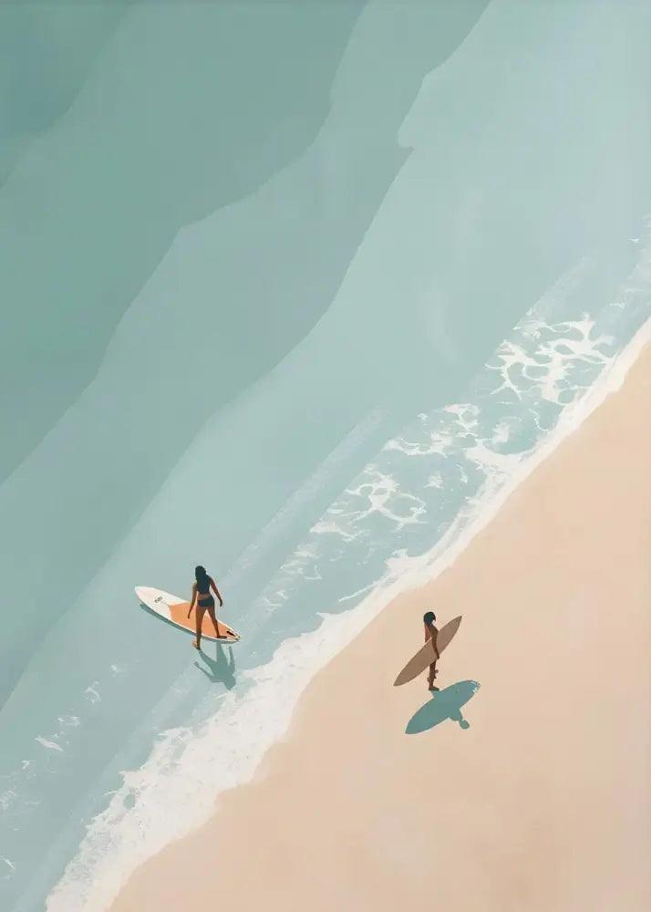 Turquoise Beach Art Prints