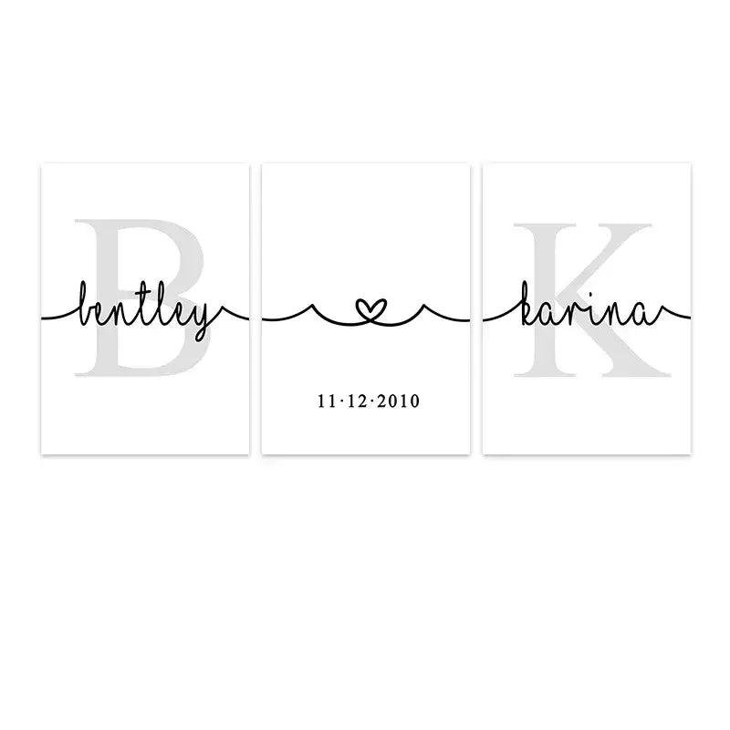 Black Gray Art Set