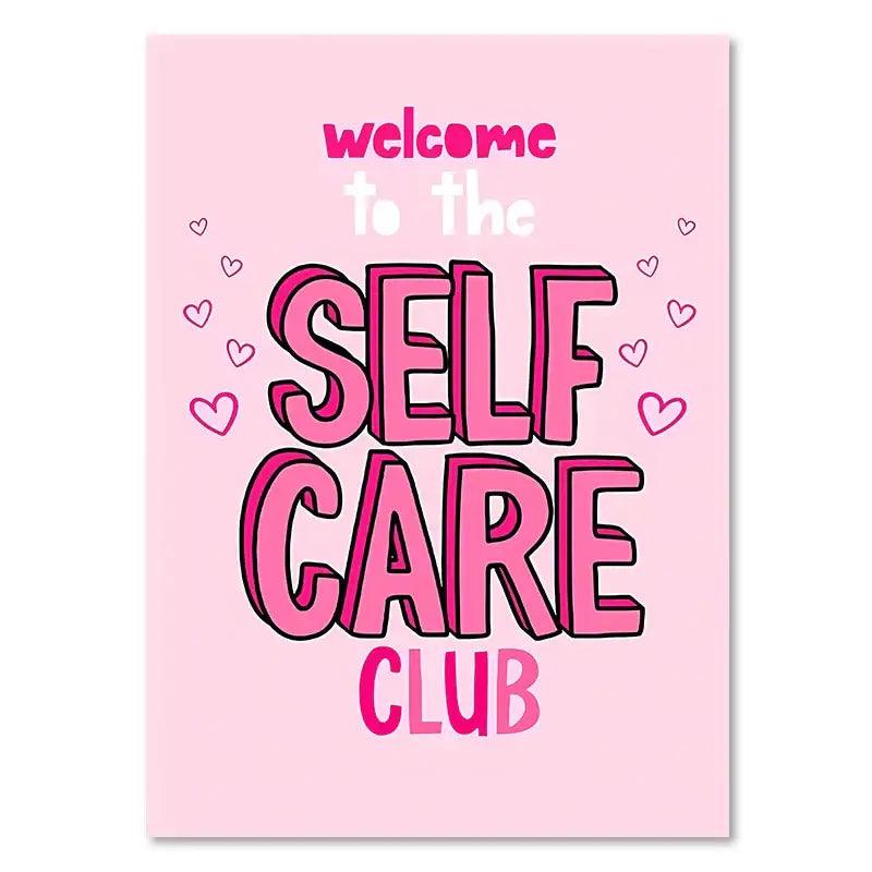 Pink Quote Art Set